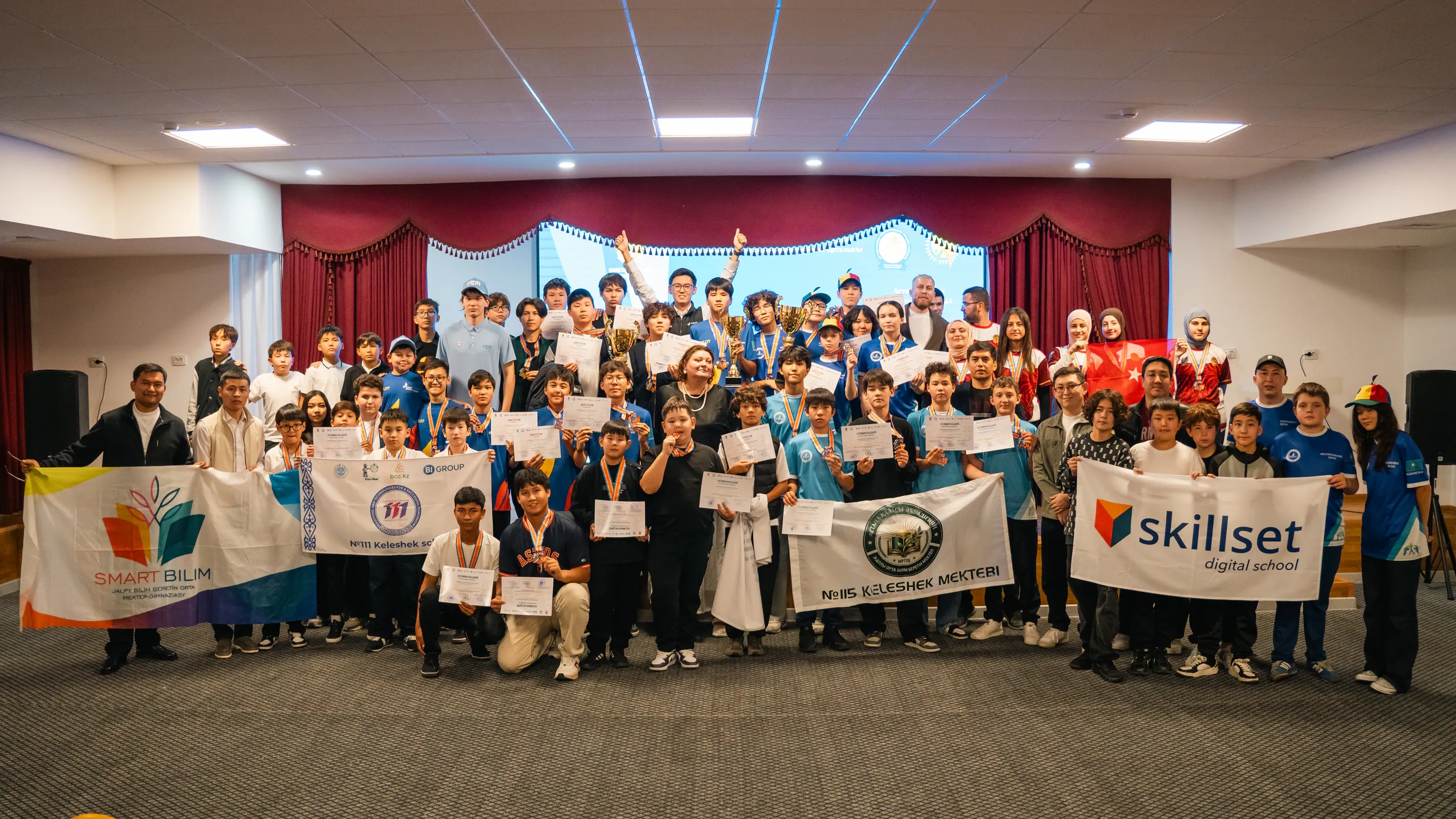 Open Cup 2026 қатысушыларының жалпы суреті